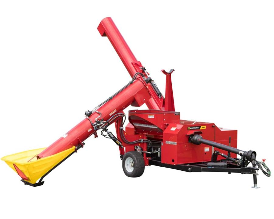 Horning shredder mill with auger