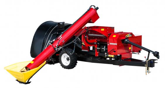 Shredder mill with bagger Horning shredder mill with bagger